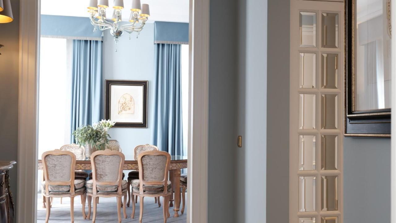 Althoff Grandhotel Schloss Bensberg Bergisch Gladbach Exterior foto The dining room